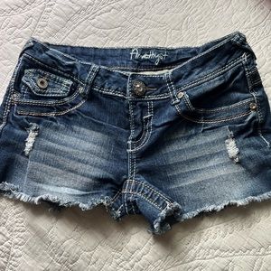 amethyst jean shorts